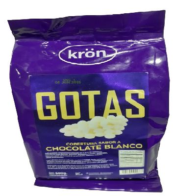 KRON GOTAS COBERTURA BLANCO 500 gr